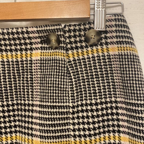 OBEY plaid mini skirt size 26 - Picture 2 of 6